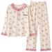 Women's Spring and Pajamas 2024 New Long Sleeve Cotton Large Size Summer Sweet Autumn Winter Home Furnishing Set_voghion.com