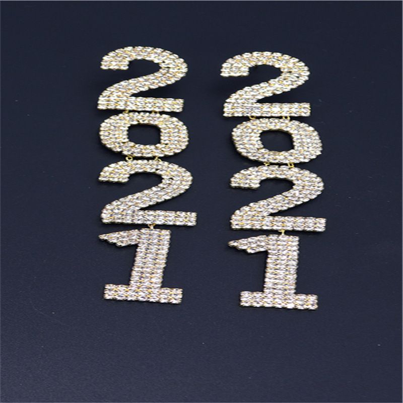 Accessoires numériques personnalisés à la mode et polyvalents, boucles d'oreilles année 2021, nouvelles boucles d'oreilles_voghion.com