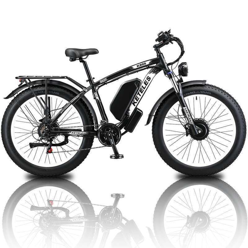 25/26 Nowy KETELES 52V3200W Dual Motor V3 Sport Outdoor Mountain Electric Bicycle_voghion.com