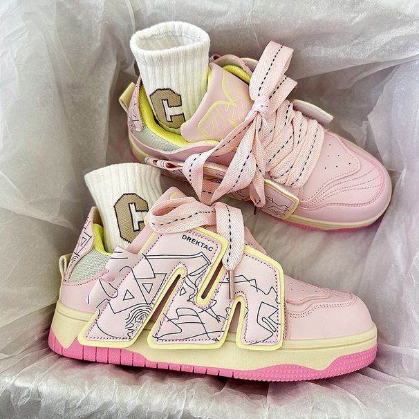 Niche skate shoes 2023 new original design wheat whirlwind hip-hop men and women couples casual all-match skateboard bread shoes_voghion.com