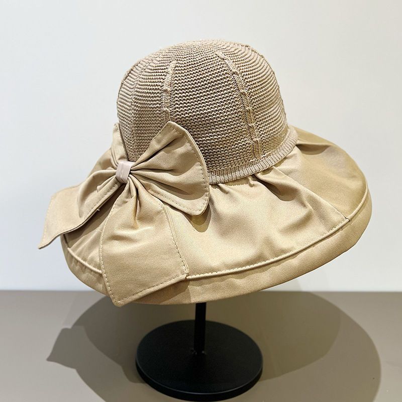 Women's Summer Breathable Anti-ultraviolet Bucket Hat New Outdoor Shading And Sun Protection Hat_voghion.com