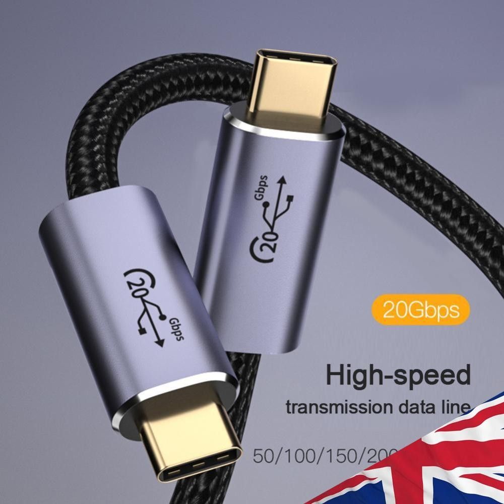 20 Gbit/s 8K 60 Hz PD 100 W Typ-C-Handykabel USB 3.2 Laptop-Kabel (1 m)_voghion.com