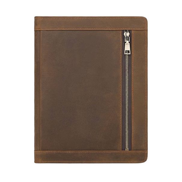 New Retro Leather Pad Storage Bag Tablet Computer Bag 11 Inches_voghion.com