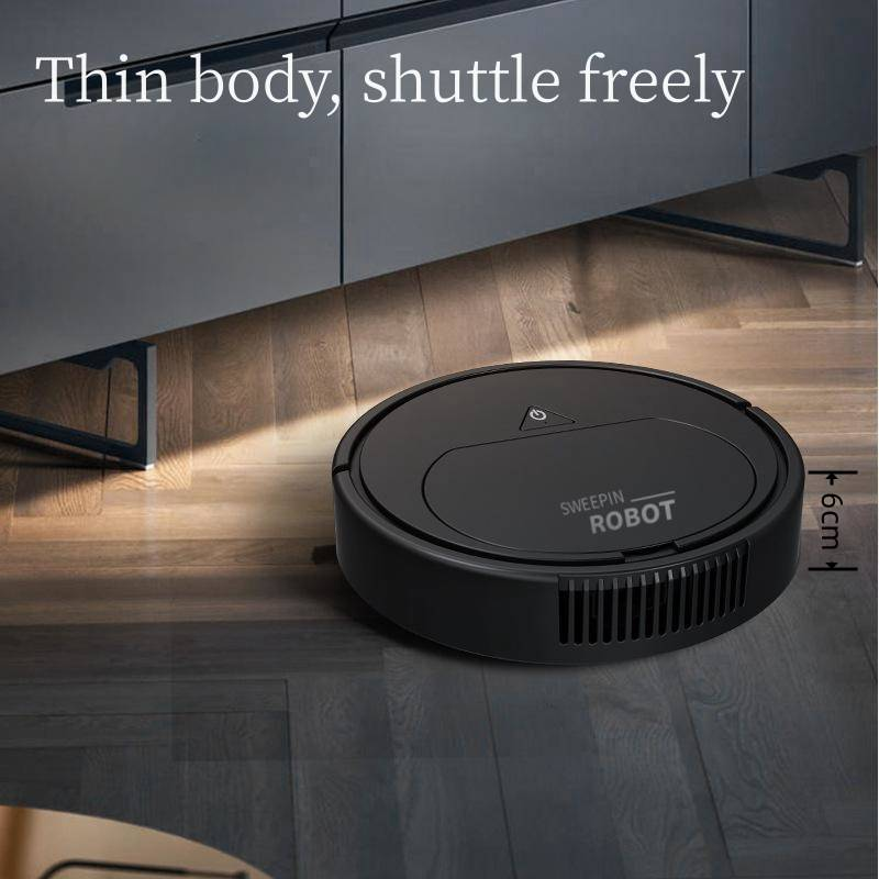 Robot Vacuum Cleaner - Compact Flat Design, Powerful Suction And Navigation System, Ideal For Home And Commercial Cleaning_voghion.com