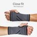 Professional Sports Wrist Support Gloves For Gym, Push-Ups, Badminton & Injury Prevention - Breathable & Anti-Slip Design (S/M/L, Black/White)_voghion.com