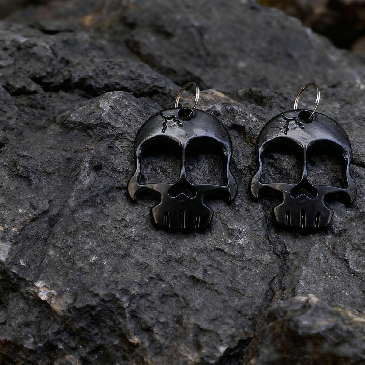 Tirapugni in ottone a quattro dita in lega di zinco, tirapugni in ottone a forma di teschio, 8*6,2*1,7 cm, adatti per autodifesa e combattimento professionale (confezionati in coppia)._voghion.com