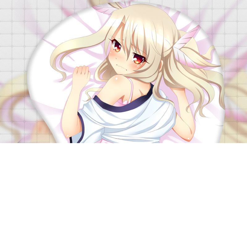 Πρωτότυπο Magic Eliya Cute Girl Game Office 3D Stereo Mouse Wristband Wrist Pad Anime_voghion.com