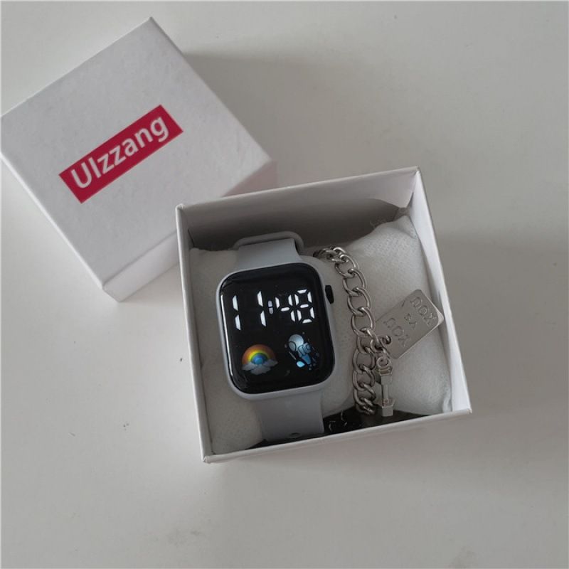 Technologische LED-Astro für männliche und weibliche Studenten Instagram High Beauty Watch mit einfacher Mode und wasserdicht_voghion.com