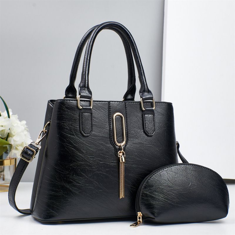 Damentaschen Zweiteilige Mutter-Kind-Tasche Damentasche Große Tasche Damen Vielseitiges Temperament Neue Stil Handtasche Umhängetasche Taschen_voghion.com