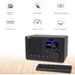 Internet Radio Wi-Fi Bluetooth Speaker with 2.4Inch Color Display Wireless Speaker Airmusic Control APP-Black (WR-210CB)_voghion.com