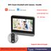 Ekranlı Akıllı Görüntülü Kapı Zili – 1296P HD WiFi Kamera, Çift Yönlü Ses, Alexa/Google Asistan, Gece Görüşü ve Hareket Algılama (Bulut Depolamaya Hazır)_voghion.com