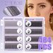 European And American 484 Dense D-Curve Single Cluster False Set 8-16mm DIY Segmented Curling Eyelashes_voghion.com