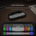 Handheld-Tastenmaus 2,4G Wireless 7-Farben-Hintergrundbeleuchtung Fabrik Direkt Tragbare Touch Super Mini-Tastatur_voghion.com