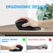 Mouse wireless verticale ergonomico con angolazione regolabile, luci colorate, mouse RGB da gioco per computer ricaricabile per desktop_voghion.com