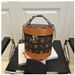 High-End Cylindrical Bucket Bag For Women 2025 Spring New Simple Stylish Fashion Korean Version Printed Single Shoulder Box Bag_voghion.com