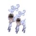 White Glowing Christmas Deer Decoration, Festive Reindeer Ornament For Home, Hotel Window Display, Holiday Scene Setup_voghion.com