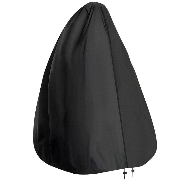 Schutzhülle für Hängesessel auf der Terrasse, wasserdicht, 210D, strapazierfähig, Einzel-/Doppelsitz, Kokon, Schaukel-Sessel, Schutzhülle für Garten-Staubschutz_voghion.com