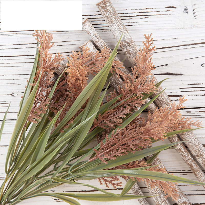 Manufacturer lavender bouquet dogtail grass INS style artificial flowers home decoration wedding wholesale artificial flowers MW85005_voghion.com