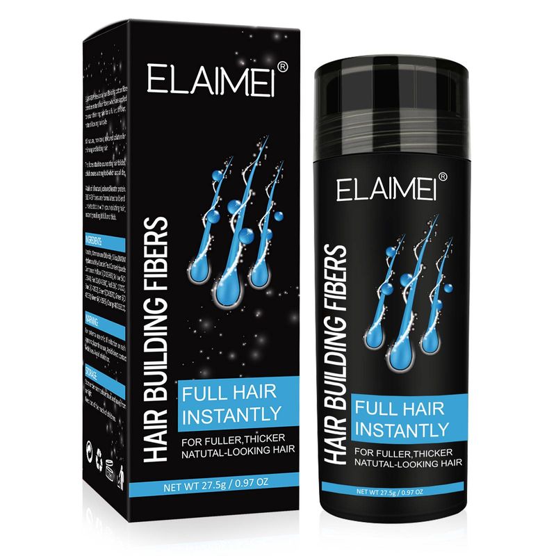Hair Building Fibers Fill In Fine and Thinning Hair for an Instantly Thicker & Fuller Look - Best Value & Superior Formula  Shades for Women & Men_voghion.com