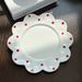 American Pastoral Style, Niche Design, Hand Pinched Irregular Ceramic Coffee Cups And Plates, Small Floral Cups And Plates_voghion.com