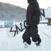 Sports Outdoor Waterproof Windproof Snowboard 3L Technology Warm Loose Fit Unisex Ski Snow Suit_voghion.com