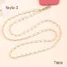 Metal Mobile Phone Case Lanyard Anti-lost Hanging Lobster Buckle 125cm Gold Shoulder Strap Crossbody Chain_voghion.com