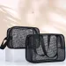 Creative Travel Storage Bag With Full Mesh Cosmetic Handheld Toilet 250321l_voghion.com