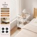 Simple Modern Bedroom Bedside Storage Rack Home Sofa Mini Side Table Movable Small Cabinet_voghion.com