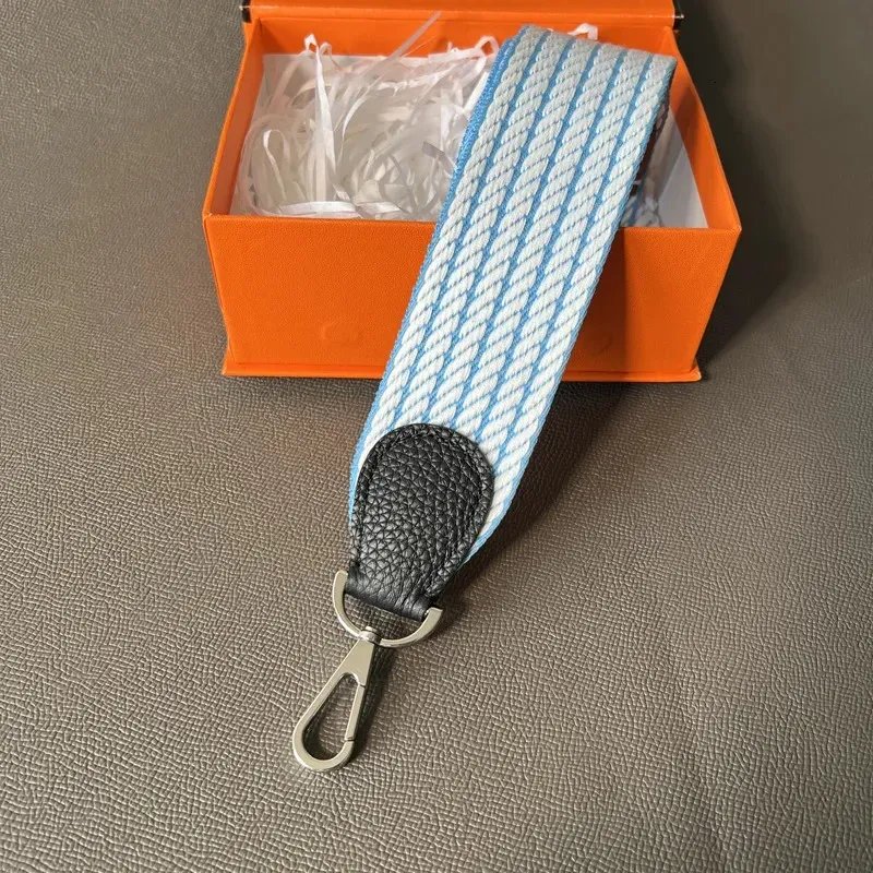 Tracolla di ricambio in tela intrecciata, 5 cm di larghezza, per borsa da viaggio casual, in pelle Togo, accessori 250926_voghion.com