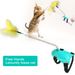 Pet New Supplies Spring Feather Stick Teasing Cat Toys_voghion.com