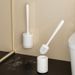 Scandinavian Design Punch-Free Wall-Mounted Toilet Brush - 360° No Dead Angle Cleaning & Long Handle
_voghion.com