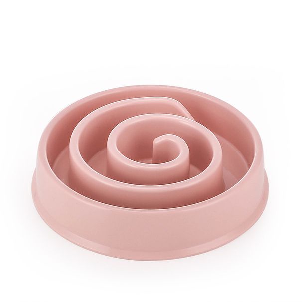 Lick Pet Anti-Slip Anti-Choke Slow Feeder Cute Snail Shape Dog Bowl_voghion.com