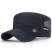 Vendita calda berretto militare con parte superiore piatta da baseball primavera estate uomo cappello parasole in rete per esterni_voghion.com