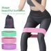 Set di fasce elastiche per glutei con resistenza circolare e profondo squat_voghion.com