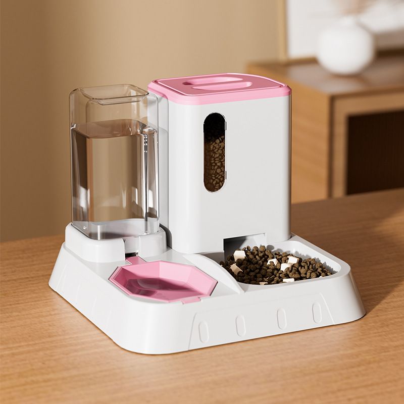 Distributeur automatique de nourriture pour animaux de compagnie de grande taille transfrontalier, vente directe de la fontaine à boire pour chat, nouveau distributeur automatique de nourriture pour chat_voghion.com