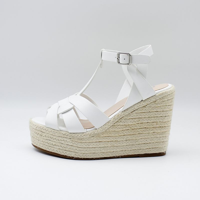 Sandale Elegante Femei Gladiator Roma Designer De Lux Pana Toc Inalt Sandale Curea La glezna Platforma Petrecere Plus Marime_voghion.com