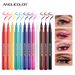 Eyeliner Anglicolor Cross Border Makeup 12 couleurs Waterproof, résistant à l'huile, ne tache pas, eyeliner ultra fin pour Halloween_voghion.com