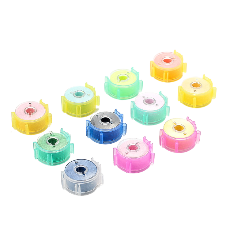 7 Teile/satz Spulenklammer Farbe Feste Mitnahme Verriegelungsfunktion Fadenklammer Verhindert Das Abfallen Des Fadenendes_voghion.com