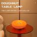 Luminária de mesa estilo vintage estilo vintage Wangboli Donut Wall para quarto com toque regulável Bauhaus_voghion.com