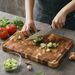 Cutting Board Premium Acacia Wood Splicing Kitchen Accessories Chopping Board Drain Water And Damp-proof Kitchen Tools_voghion.com
