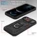 Military Grade Bumpers Armor Cover til iPhone 14 13 11 12 Pro Max XS Max XR X 7 8 Plus SE Slide Camera Lens Protect Phone Case_voghion.com