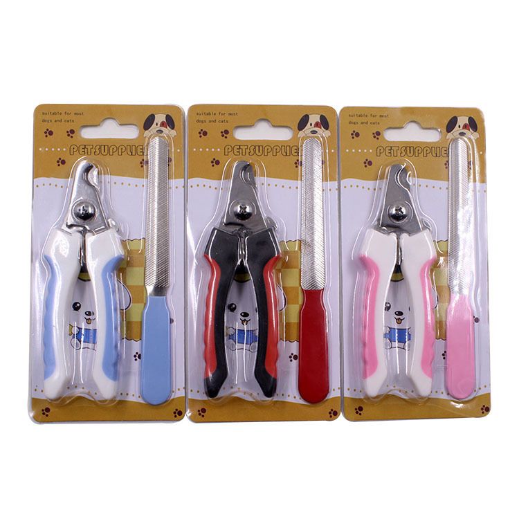 Dosya Köpek Tıraş Makinesi Kesici Evcil Hayvan Bakımı Tırnak Aleti Seti ile_voghion.com