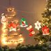 Christmas Tree Decorations LED Hanging Lights - Festive Holiday Ornaments For Home, Window, And Party Decor_voghion.com