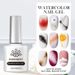 Nail Glue New Nail Art Dyeing Glue Japanese Transparent Marble Ink Dyeing Liquid Nail Polish_voghion.com