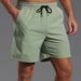 Men’s Clothing New Men's Beach Pants With Inner Lining And Inner Mesh Shorts Hot Spring Shorts Waterproof Loose Shorts_voghion.com