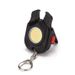 Cross-Border Mini Keychain Carabiner Portable Work Light COB Tri-Mode High Brightness Small Flashlight Wholesale_voghion.com
