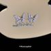 Super Fairy Zircon Butterfly Ins Clip Light Luxury High-end Feel Non-pierced Ear Cuff Minimalist Cold Style Fashion_voghion.com