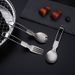 Naczynia na Wielkanoc Czysty tytan Składana łyżka Na zewnątrz Kemping Domowy widelec do sałatki Widelec ze stopu tytanu Piknik Składana zastawa stołowa Trzyczęściowy zestaw_voghion.com