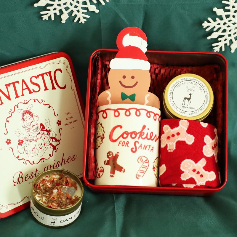Festival Gifts Christmas Aromatherapy Wax Christmas Gift Set Milk Cup Birthday Gift Souvenir For Girls High End Warm Christmas Gift_voghion.com