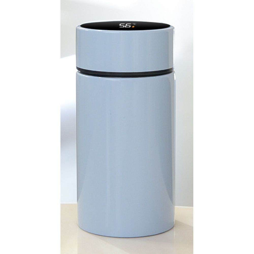 Mini-Isolierwasserflasche mit Smart-Display, 350 ml Edelstahl-Reisebecher für Kinder und Studenten_voghion.com